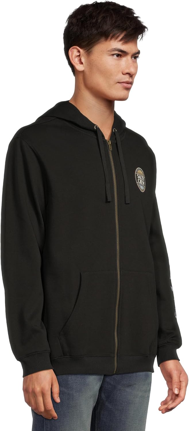 Salty Crew Men's Simple Fade Zip Fleece