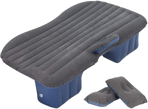 Miniatura 8 de Cama de coche – Colchón de camping para coche – Cama de dormir portátil de viaje colchón inflable – Cama de aire universal para coche, SUV extendido