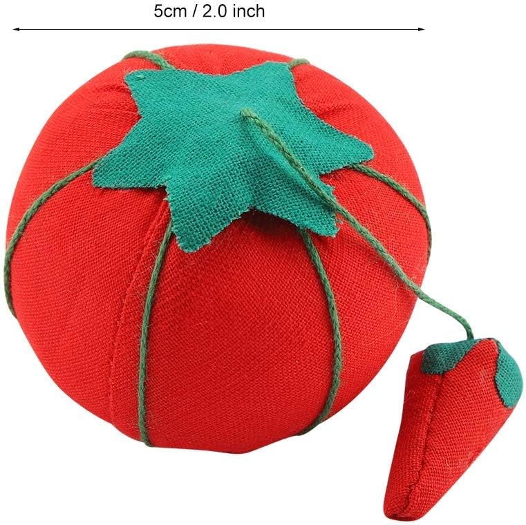 Cute Tomato Ball Shape Needle Holder Cushion - Soft and - Store Pins and Needles Safely - Sewing Accessory
