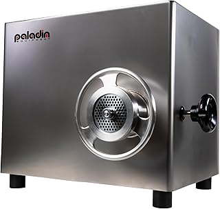 #22 Commerical Electric Meat Grinder Machine,17lbs Per Minute,1.3 HP Professional Meat Grinder Heavu Duty with Meat Tray and 2 Grind Plates,Used for deer processing, Pet Food