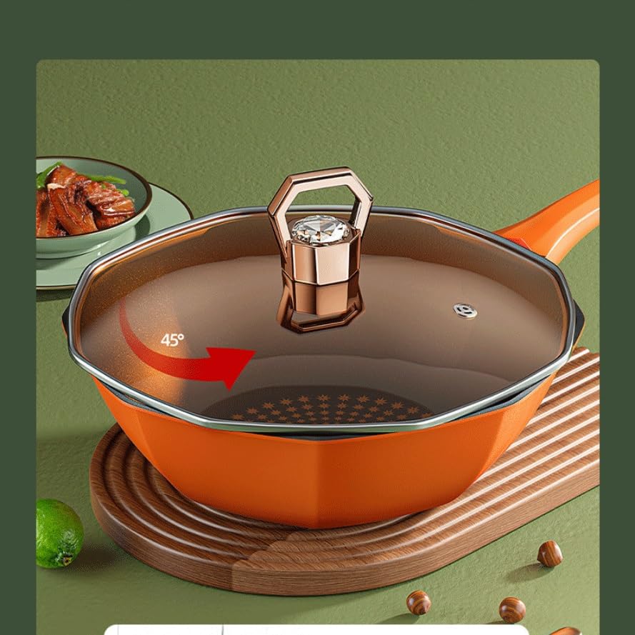 ❤軽い＆扱いやすさを兼備した本格派❣料理のプロも大絶賛♪❤万能☆フライパン Amazon | HKGFAYO 家庭用の底が平らなフライパンに適したノン