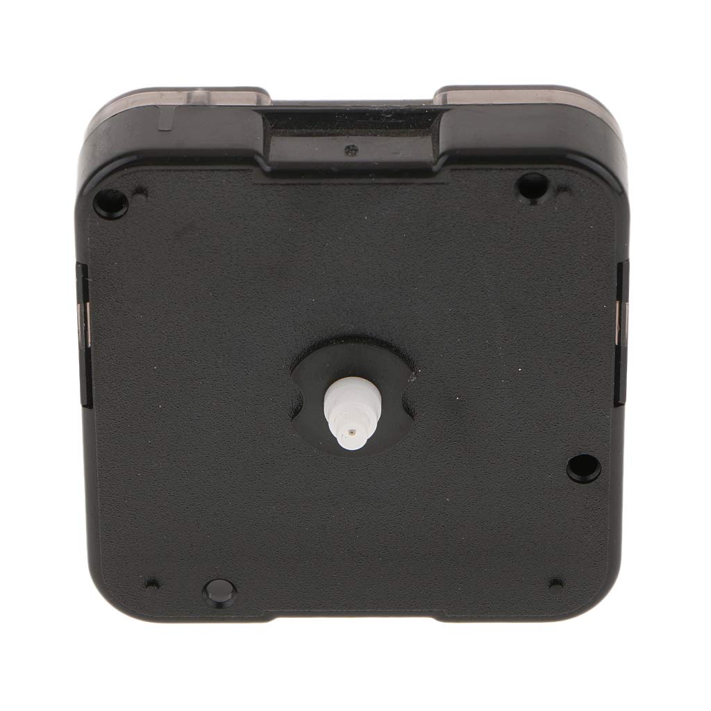 Pleayietoopiatiey Silent Sweeping Clock Movement Replacement Mechanism 8.9 mm No Thread Shaft