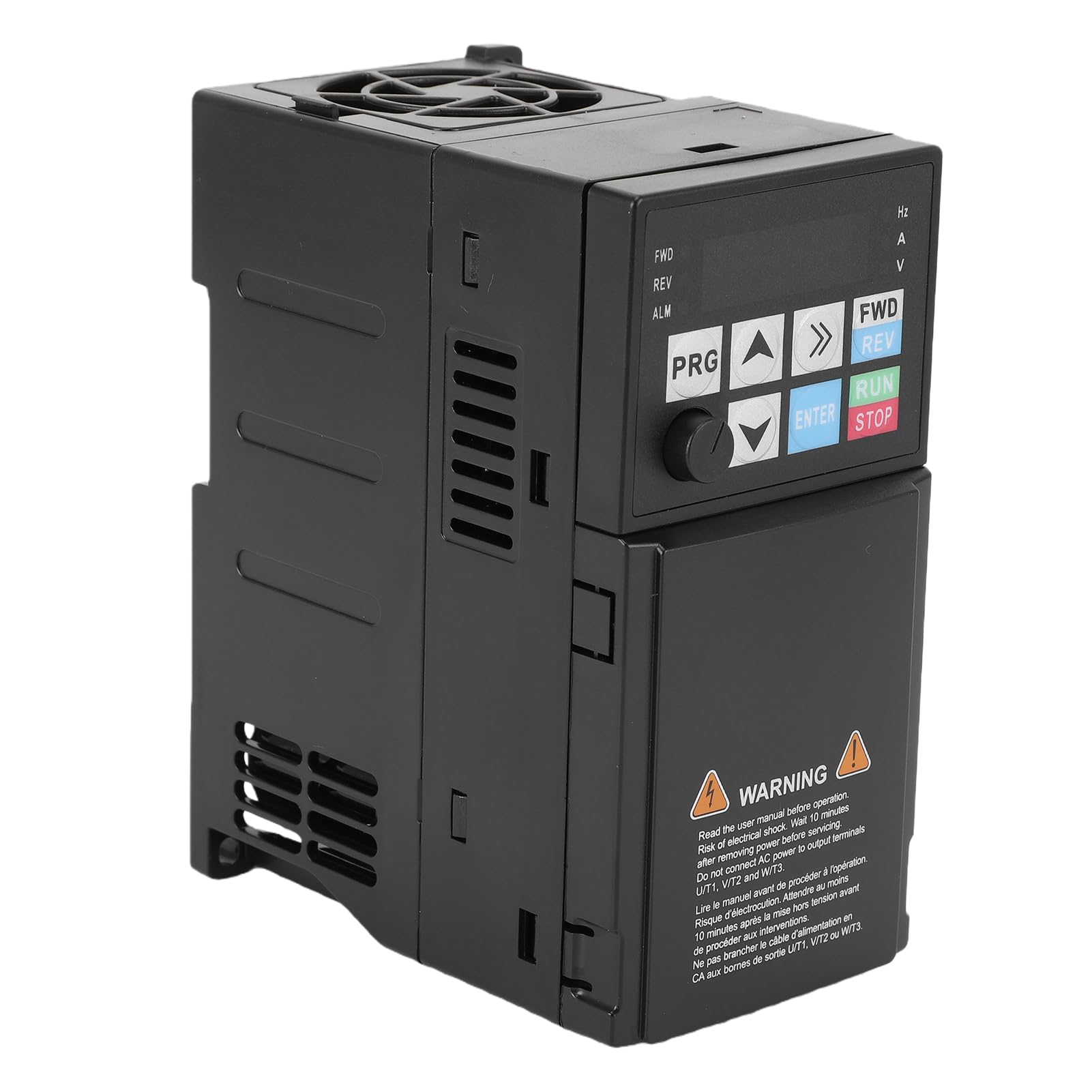 Ejoyous Azionamento a Frequenza Vettoriale PC Ignifugo Azionamento a Frequenza Variabile 1,5KW Trifase 50 60Hz 5,0A da 0 a 320Hz Display Digitale per il Controllo della velocità del Motore Nelle