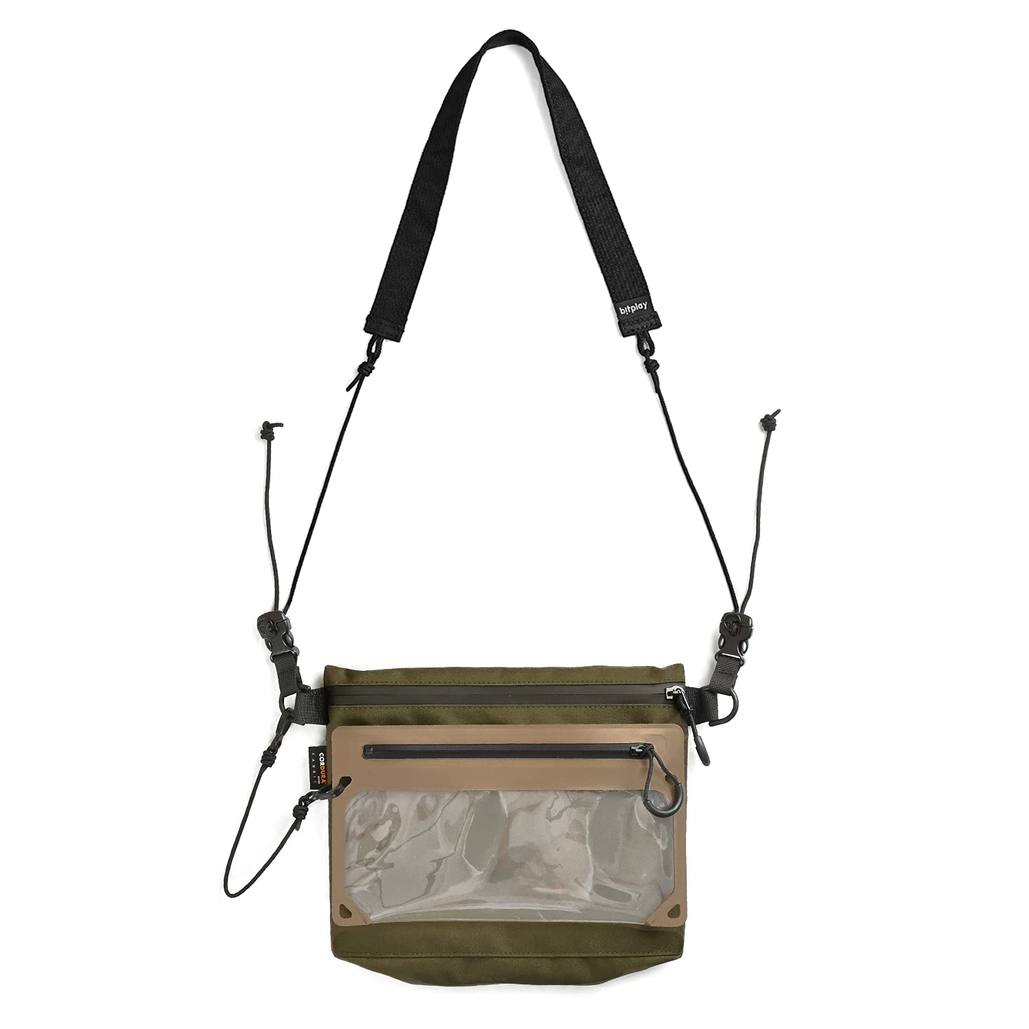 bitplayAquaSeal 02 Waterproof/Water-Repellent Bag - Sacoche Crossbody Shoulder Bag with Adjustable Strap