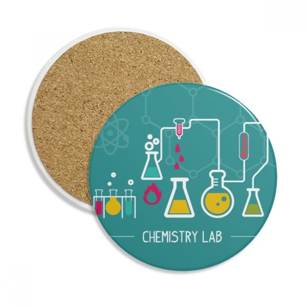 Coaster en céramique chimie dessous de verre pierre absorbante pour mug cadeau