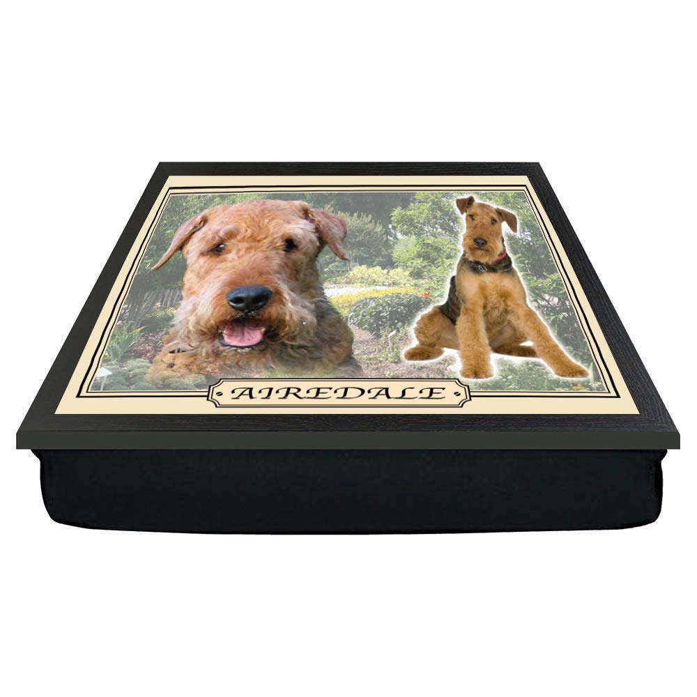 Personalised Gift Products Airedale Dog Breed Gift Lap Tray