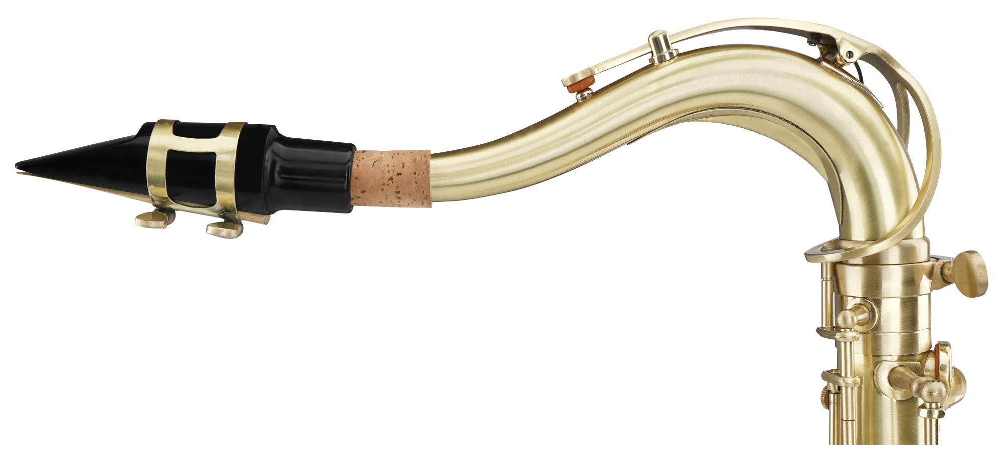 Classic Cantabile Winds TS-450 Bb brushed Tenorsaxophon (Tenor-Saxophon, gebürstetes Messing, Bb-Stimmung, Hoch-Fis-Klappe, sehr ergonomische Klappenmechanik)