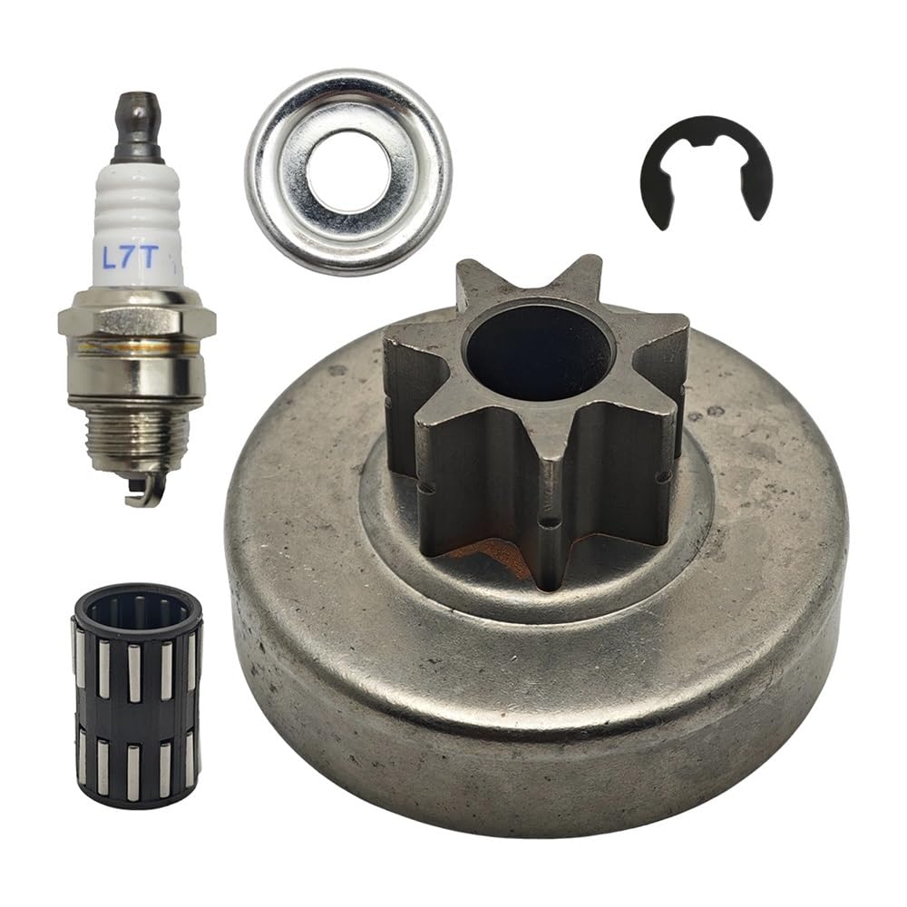 Haziec One Color 325" 7T Clutch Drum Bearing Needle Washer Kit Fit For 028 028Av 028Wb Chainsaw Replace 1118 640 2001