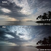 Vista 2 de SIOTI Kit de filtro cuadrado de 4 x 6 pulgadas (3.937 x 5.906 in) con ND2 y ND4 y ND8 y ND16 para Cokin Z Lee Hitech SIOTI Holder (ND)