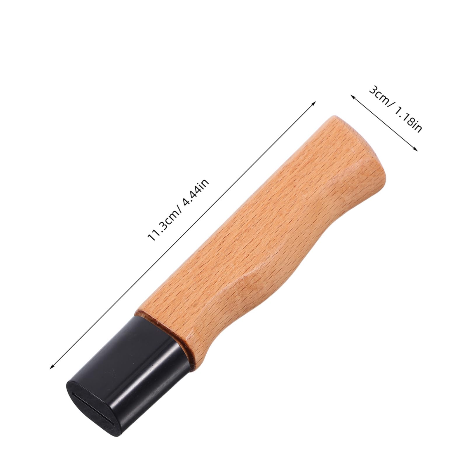 VICASKY Wooden Chef Knife Handle Replacement Handmade Ergonomic Accessory for DIY Knife Replacement Unique Craftsmanship
