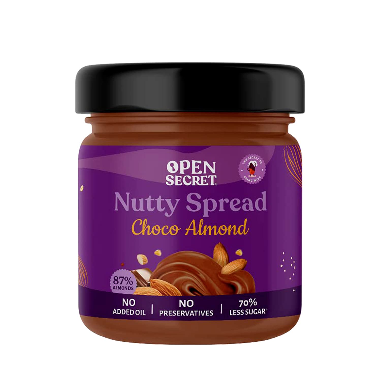 Open Secret Choco Almond Butter|High Protein|87% Almond|Chocolate Flavour|Premium Almonds|No Added Oil|No Preservatives|No Trans Fat|Natural| Healthy Breakfast Bread Spread|Sandwich Spread|175 Grams (B08PG1RNKM) Amazon Price History, Amazon Price Tracker