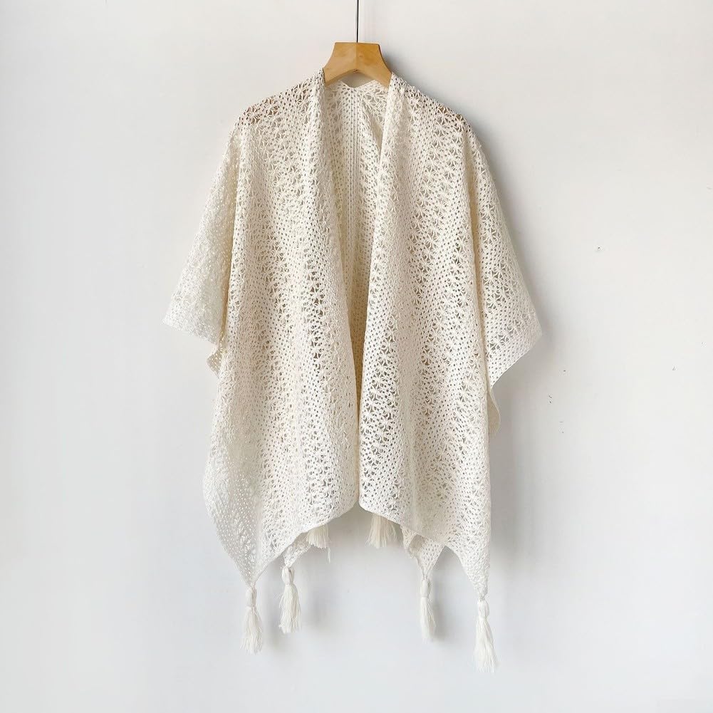Chal de Gasa para Mujer para estilo Étnico para retro Ligero
