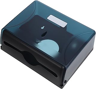 Holibanna Dispensador De Toallas De Papel De Pared Color Oscuro para Baño y Cocina Dispensador Comercial De Toallas De Mano