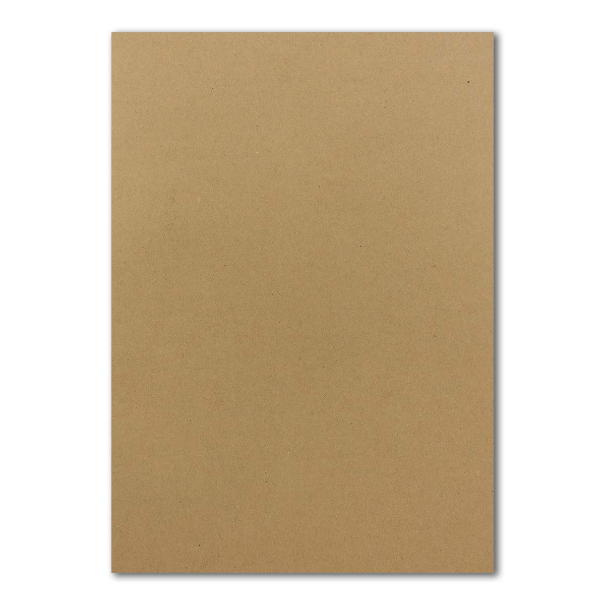 Juego de 1000 papel de carta DIN A4 con sobres DIN largos, cierre adhesivo sensible a la presión, papel de estraza, marrón, papel para escribir reciclado con sobres FarbenFroh by GUSTAV NEUSER