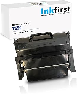 Ink First High Yield Toner Cartridge T650 ( T650H21A ) Compatible Remanufactured for Lexmark T650 Black