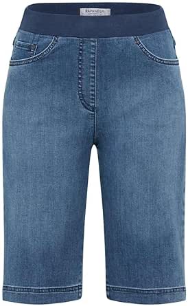 Raphaela by Brax Pamina Cosy Pantalon d'hiver en coton pour femme, Vert pétrole, 31W / 30L