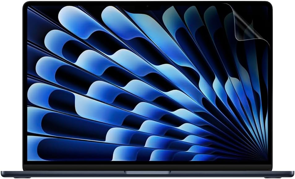 Anti Glare Matte Screen Protector for Apple MacBook Air 15 inch Laptop Apple M3 chip 2 Pack