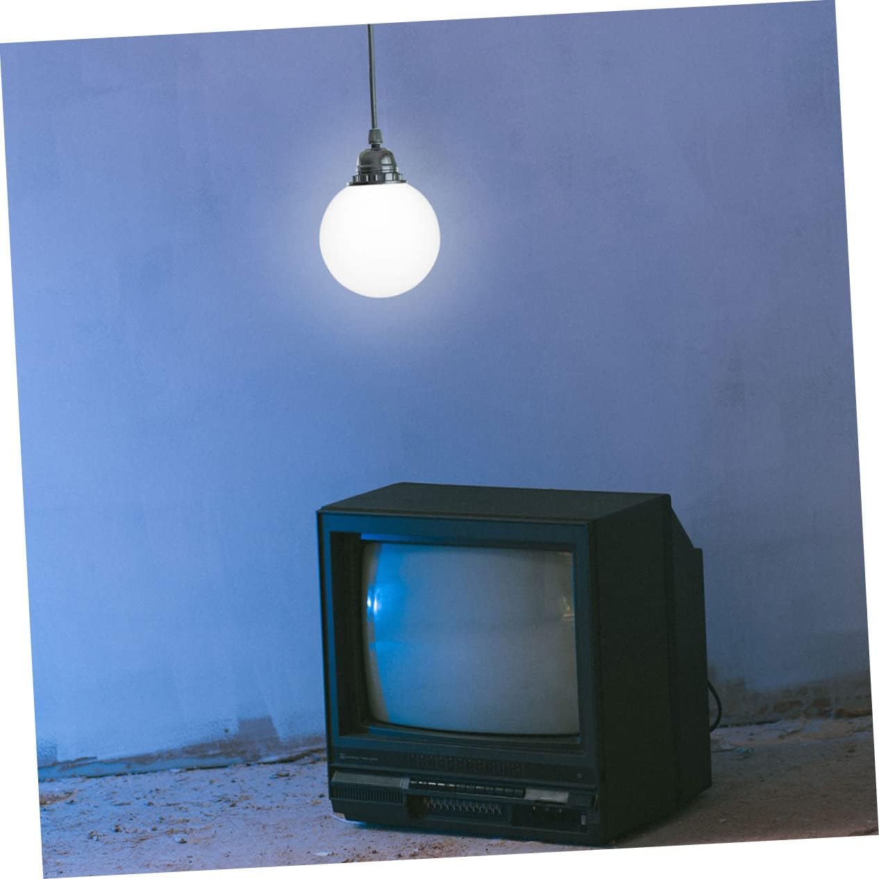 DOITOOL Shaped Glass Lampshade Elegant Ceiling Light Cover for Home Decor Practical Replacement Accessory for Pendant Fixtures Design Ambient Lighting