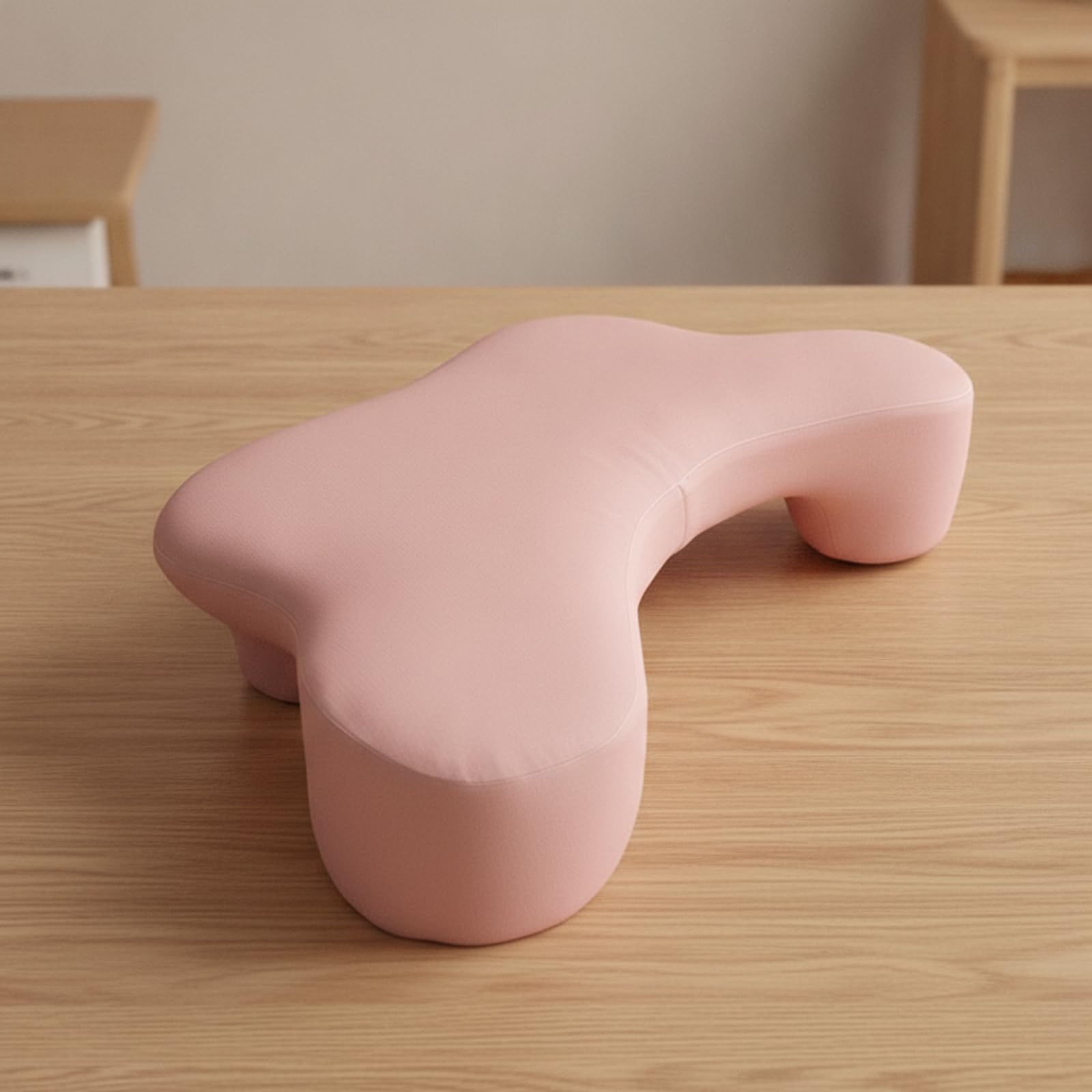 Ronyme Almohada para Dormir Lado Contorneada Soporte Medio Almohada Cervical Espuma Viscoelástica para Adultos,