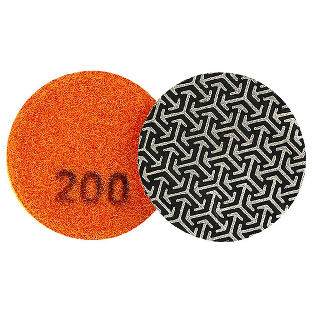 Vjsujehgy Polishing Pad Tile Glass Grinding Disc Tile Glass Deburring Disc Polishing Pad P200