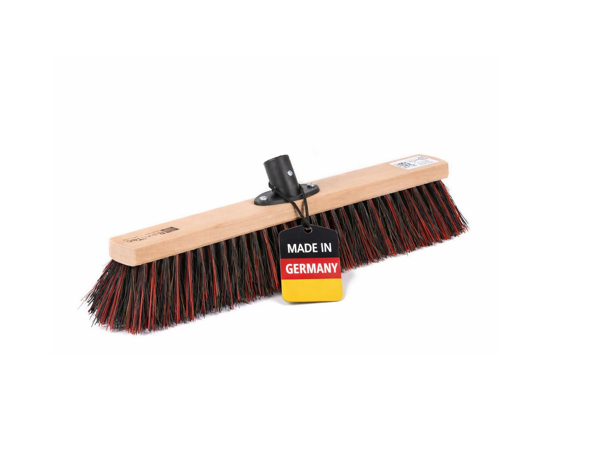 Spezieller Straßenbesen Arenga Mix Borsten 60 cm Lang Besen ohne Stiel | Mit QuickFix-Halter für Standardstiele, ArengaMix-Borsten, Für groben und feinen Schmutz