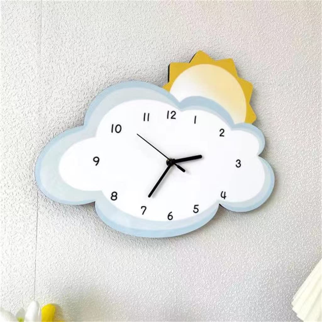 N/A Orologio da parete con design a fumetti, decorazione da parete, personalità, orologio digitale, studio domestico, soggiorno, studio, sala d'arte vision
