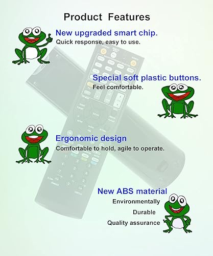 Miniatura 3 de JISOWA Mando a Distancia de Repuesto para Onkyo HT-R393 RC-879M HT-S370 RC-880M TX-NR535 RC879M HT-R693 RC880M HT-R993 HT-S9700THX HT-RC660 HT-S7700