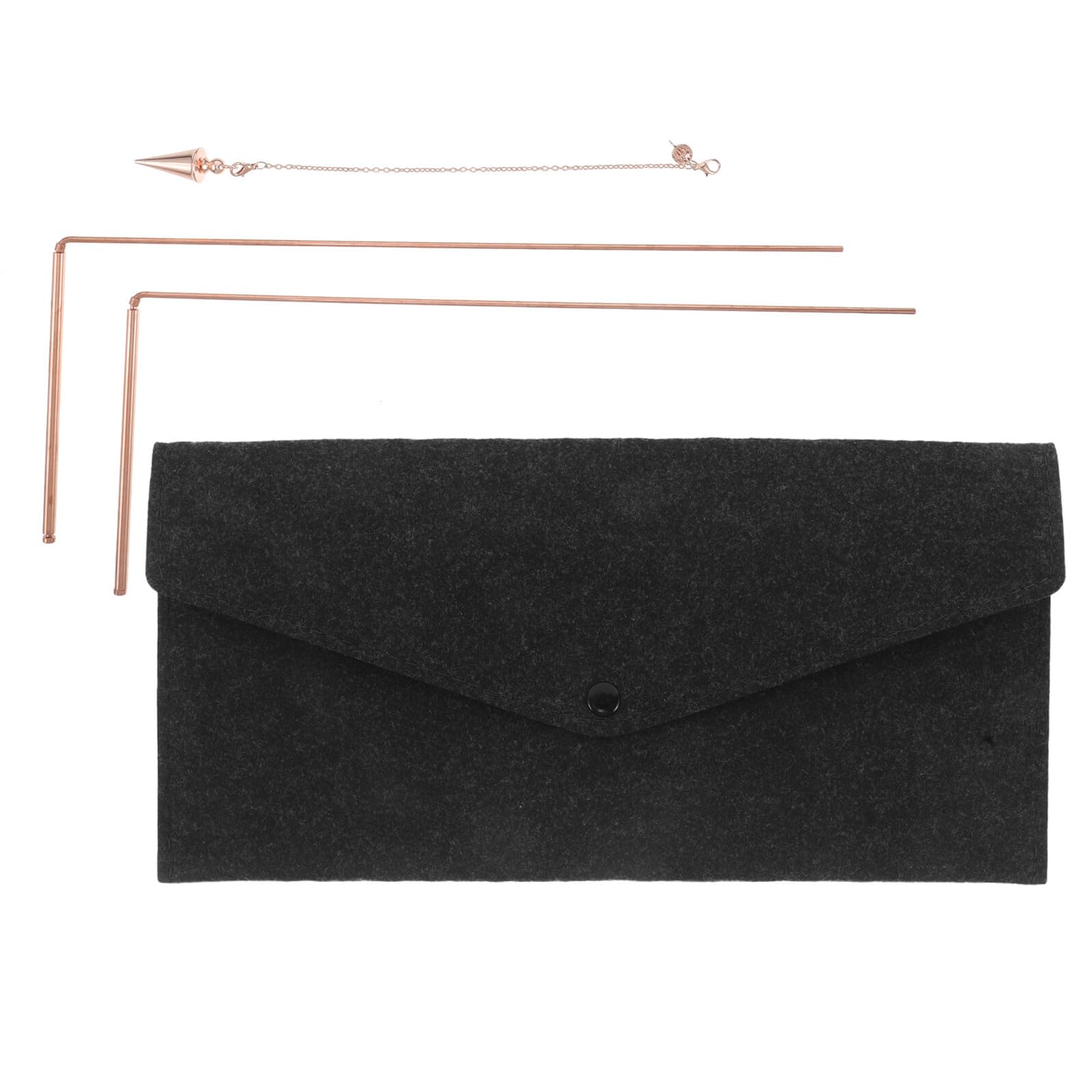 Baguettes de sourcier et pendule en laiton Homoyoyo pour trouver les sources d'eau