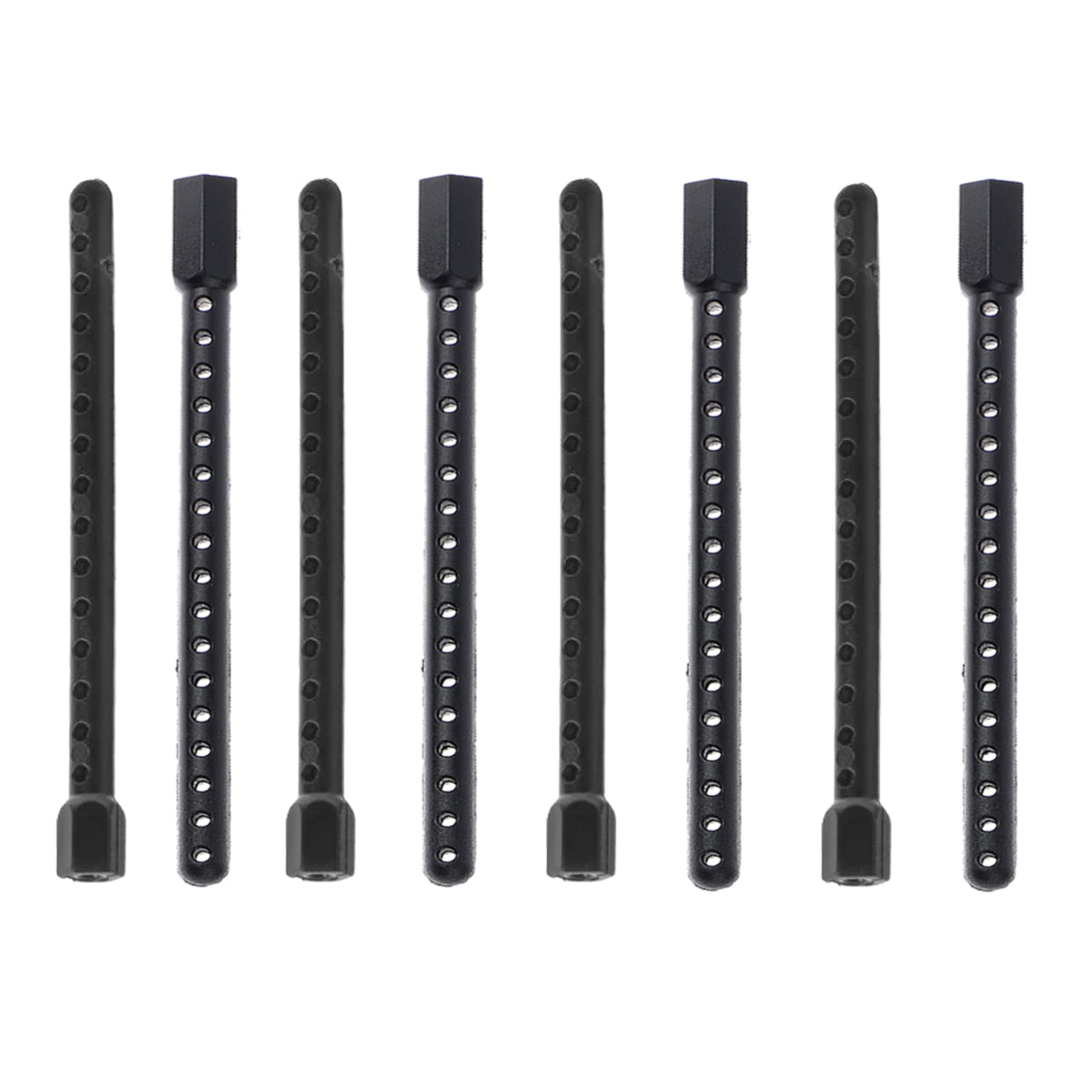 8Pcs RC Plastic Body Post Mounts,RC Car Shell Column Compatible with HSP Redcat Racing Lightning EP Drift STK STR EPX PRO 110 Scale RC Model Car(70mm)