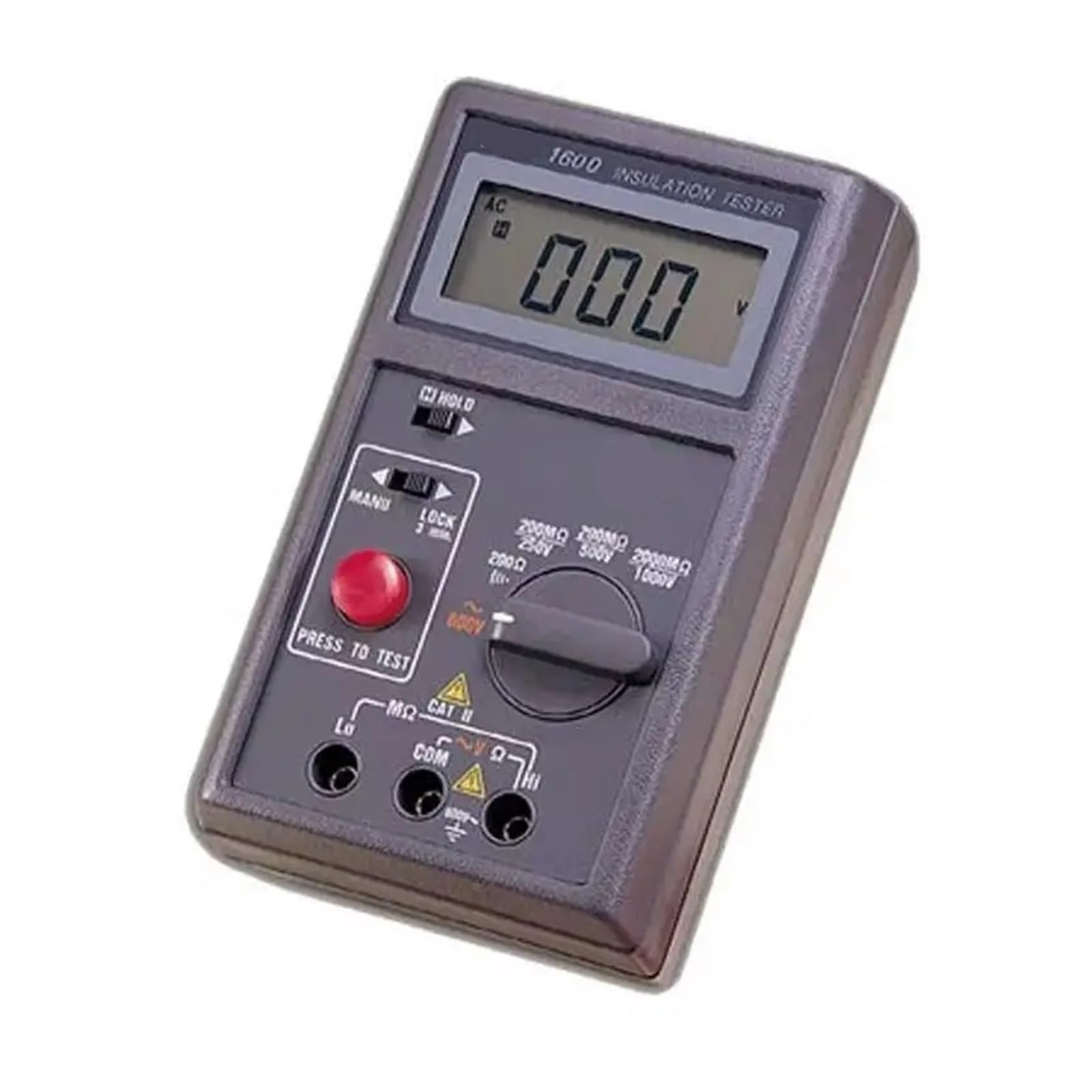 Multimetr cyfrowy, Przenośny tester izolacji TES-1600, miernik z automatycznym zerowaniem do prac remontowych i majsterkowania