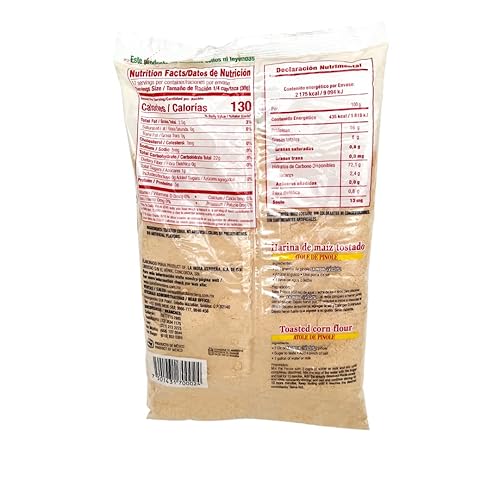 Miniatura 3 de La India Verdena Maíz Tostado Pinole 100 Natural