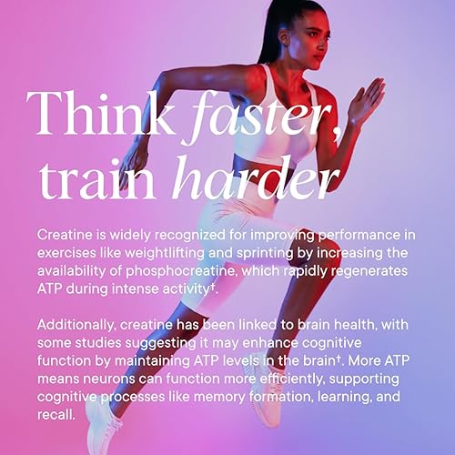 Miniatura 3 de Ora Organic Monohidrato de creatina en polvo  Creavitalis de origen alemán para la fuerza, elevATP para energía, D-ribosa y taurina para la