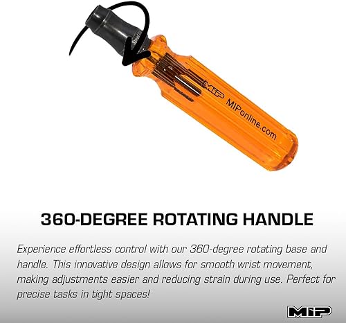 Miniatura 5 de MIP Herramienta rápida de brocas de accionamiento de mango de cambio de 14 "para reparaciones de automóviles RC
