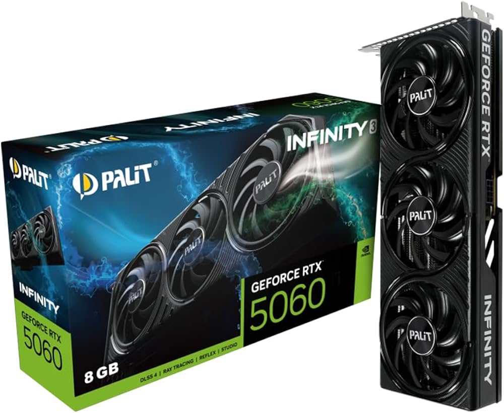 Palit RTX 5060 Ti 16GB トリプルファン GPU 美品 Palit Geforce Rtx 5060 Infinity 3 8Gb Gddr7/Pci Express 5.0