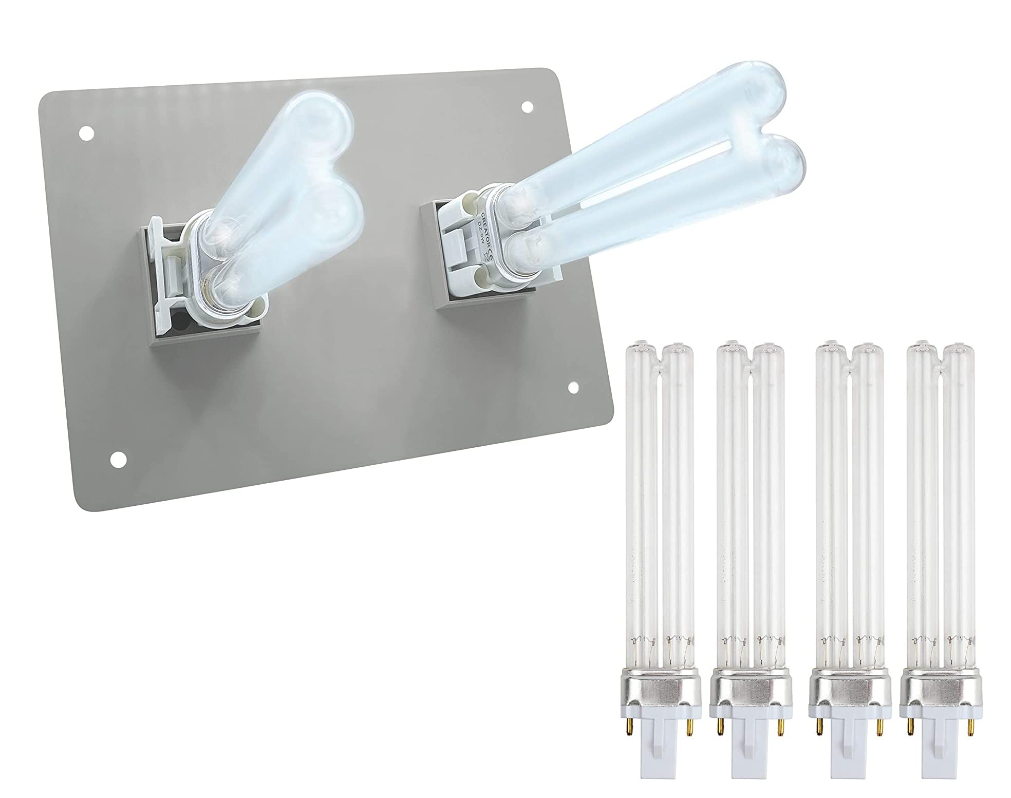 Buy BioShieldUV® 18W HVAC UV Light Air Purifier Whole House Dual UV UVC