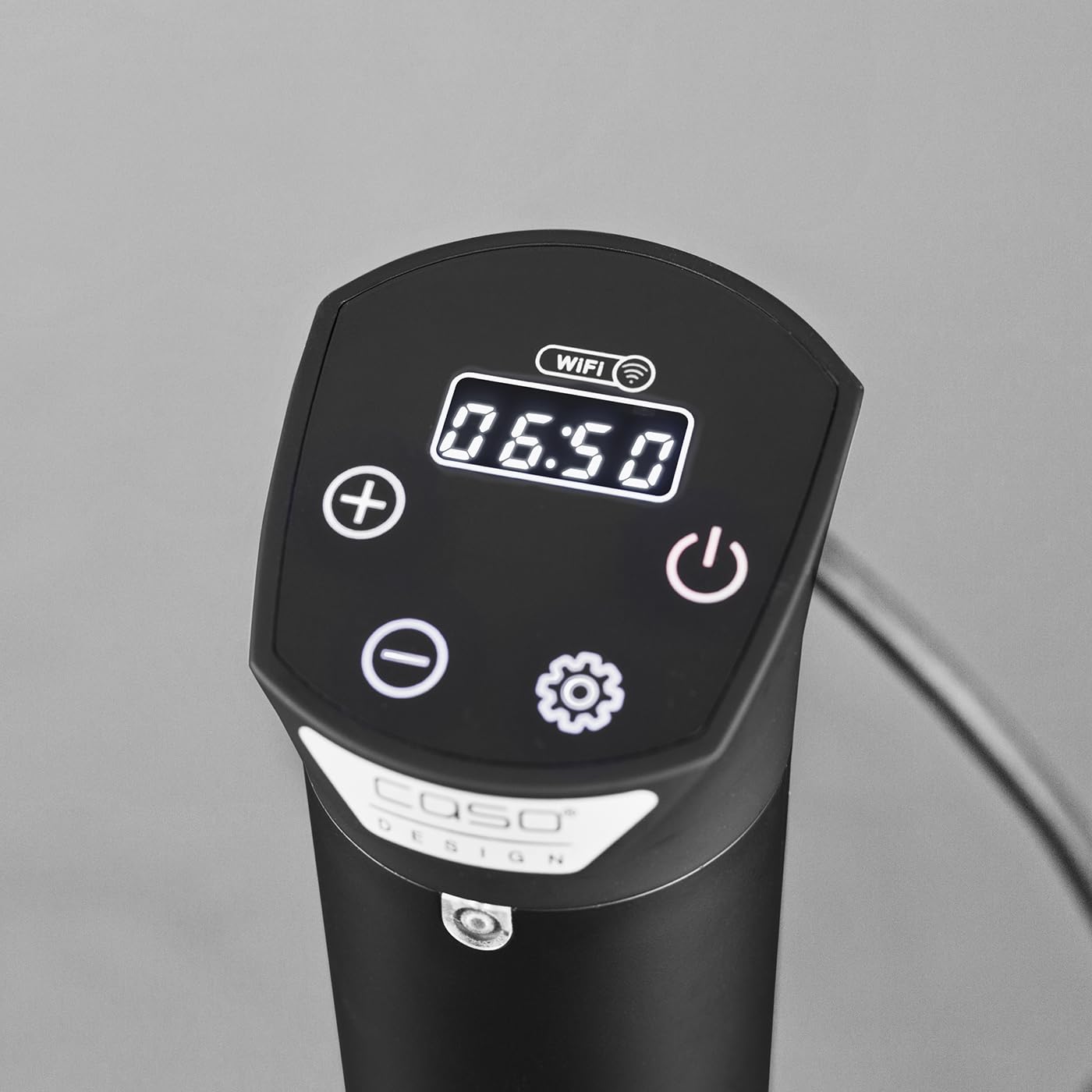 CASO SV 1200 Smart - Sous Vide Garer, Testsieger ETM Testmagazin, leistungsstarken 1200 Watt, komplett wasserfest, Sous Vide Stick mit der CASO Control App steuerbar, 3D – Zirkulation