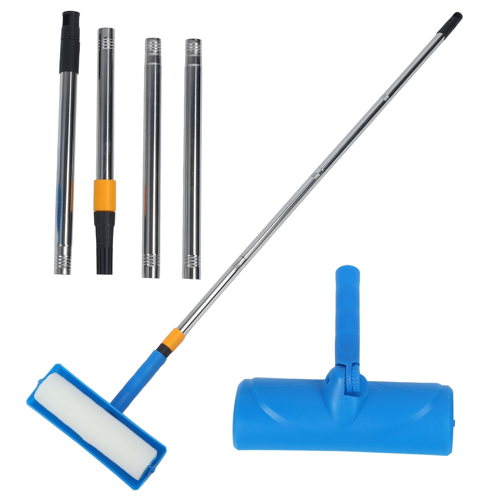 25,4 cm Farbroller-Set mit Pinseln für Wände, kompatibel mit den meisten Verlängerungsstangen, ideal für glatte Oberflächen und einfache Malprojekte.