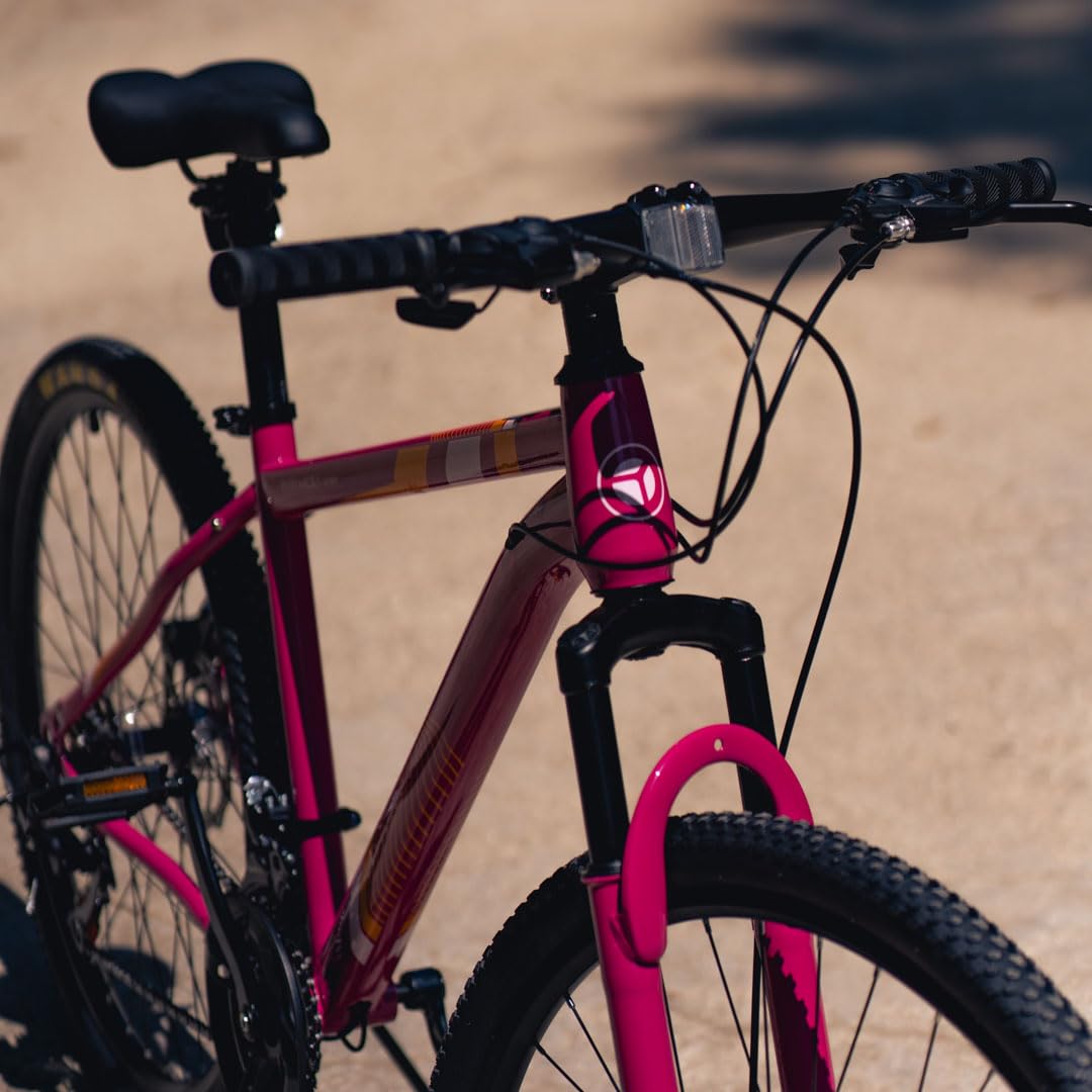 PYRAMIDEA Mountain Bike SUNSET Rossa dettagli giallo MB001SUN
