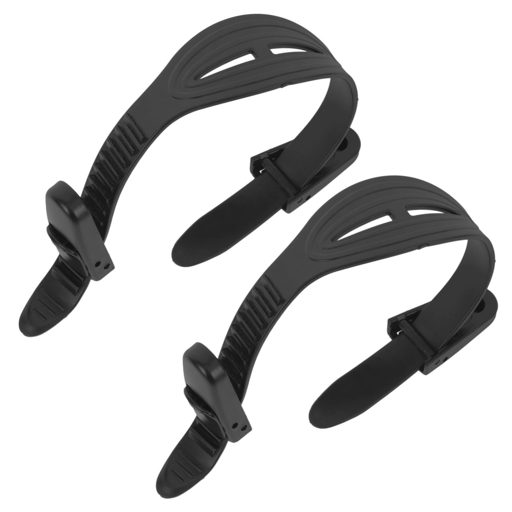 BESPORTBLE 1pair Diving Fin Straps Replacement Accessories for Snorkeling and Swimming Non-Skid Design Easy to Install Quick Release Buckle