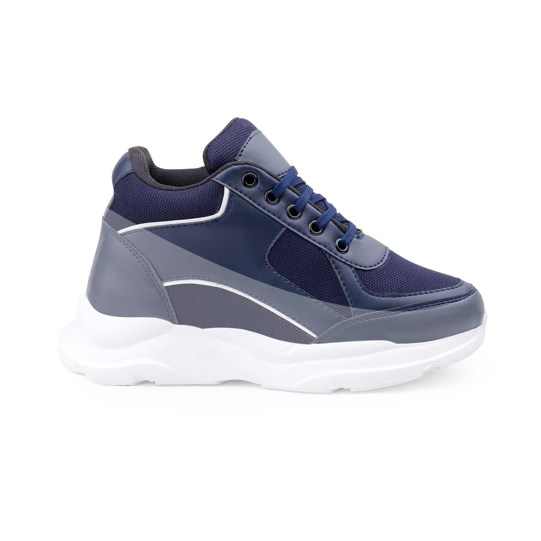 YUVRATO BAXI Women's 9 Cm Secret Height Increasing Corporate Casual Sneakers | Breathable Lace-Up Sports Shoes for Ladies with Flexible EVA Sole.-picture-23