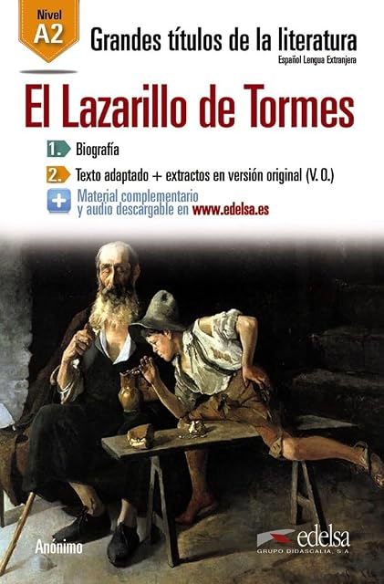 Portada de El Lazarillo de Tormes: Lectura Graduada - A2