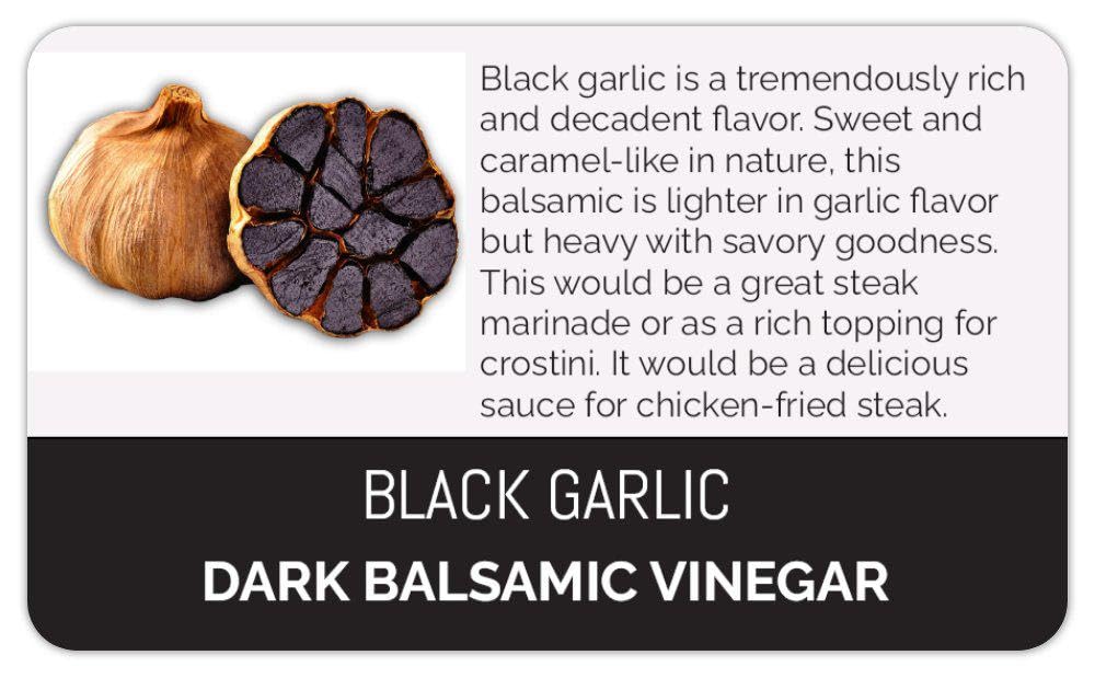 Black Garlic Balsamic Vinegar