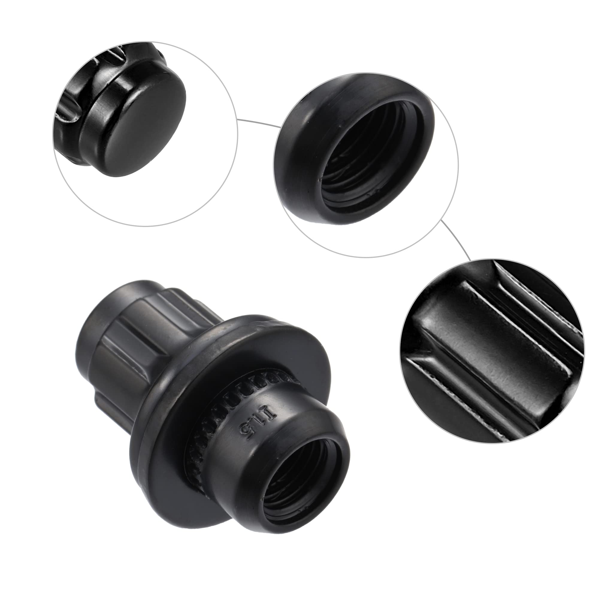Sumex Anti-Theft Locking Wheel Bolt Set – 4 Nuts + Key For Toyota RAV4 (12x1.50 Thread)