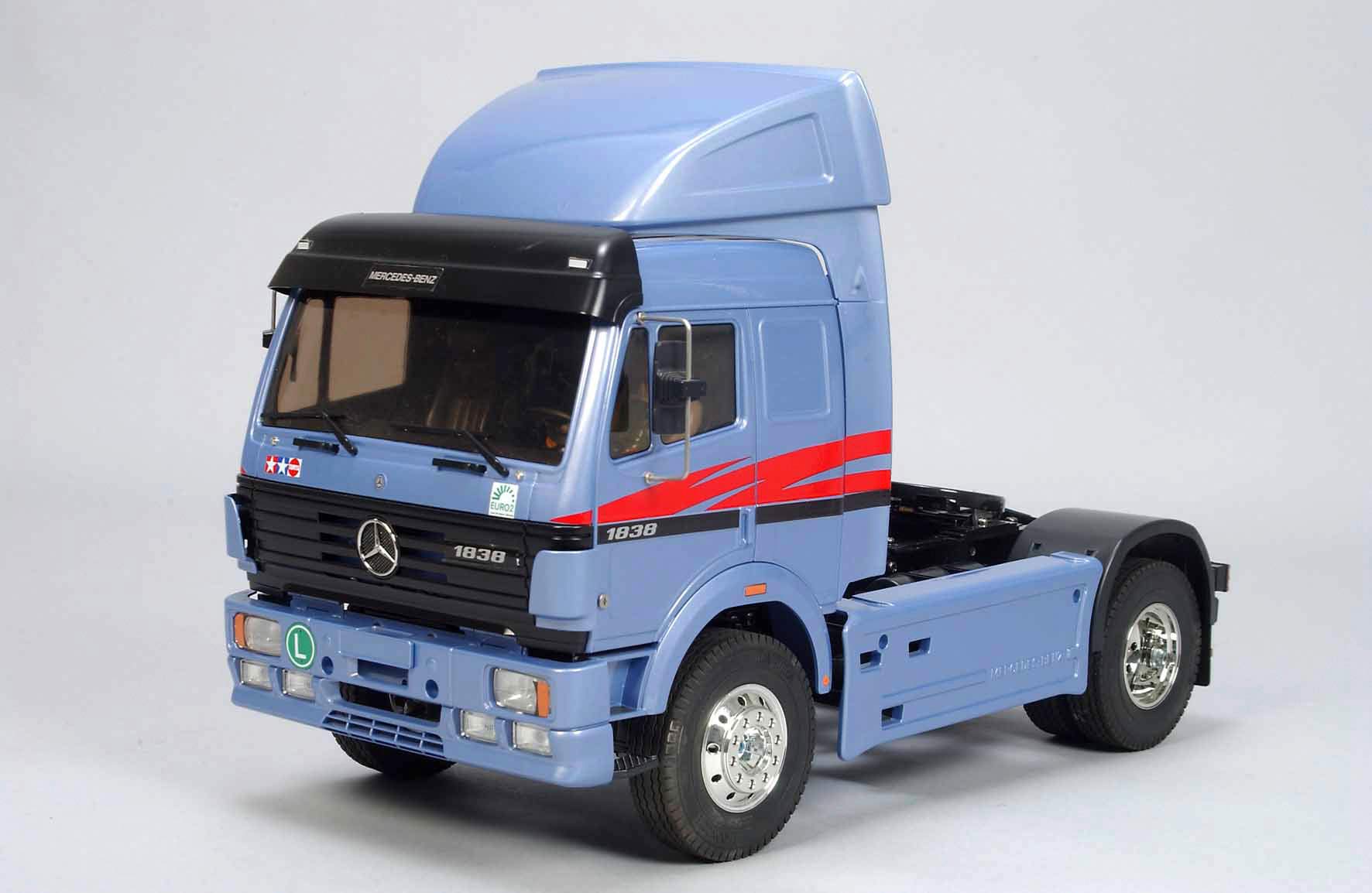 Tamiya 1:14 Mercedes-Benz 1838 LS BS Kit di Montaggio, RC