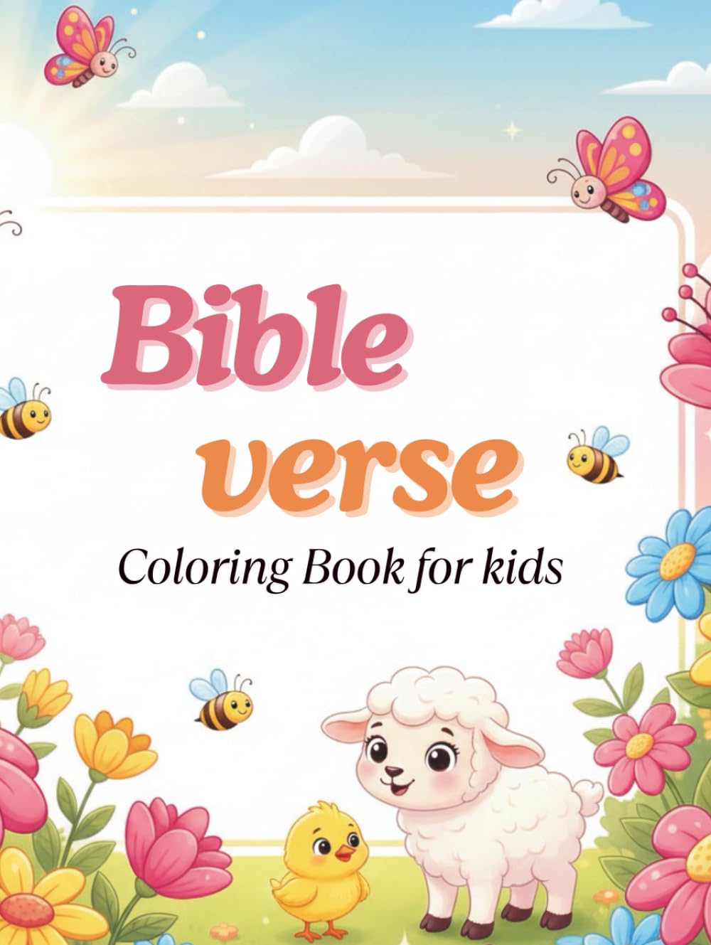 Bible verse coloring book for kids: A Joyful Christian Coloring Book with Short, Kid-Friendly Bible Verses (Lily’s Christmas Adventures)