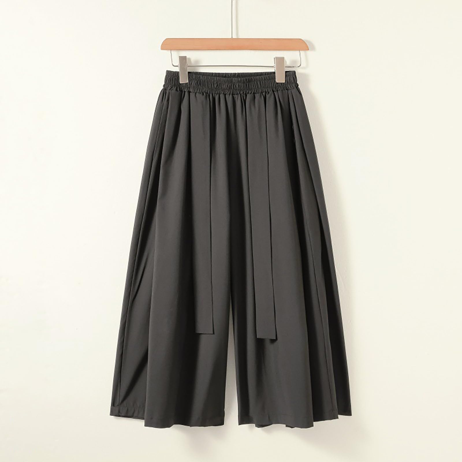 Pantaloni da uomo harajuku baggy gonna tradizionale kendo samurai harem pantaloni yoga ninja harajuku pantaloni casual kendo samurai pantaloni irregolari da uomo alla moda