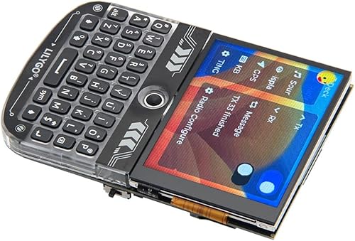 LILYGO T-Deck ESP32-S3 LoRa BLE WiFi TTGO Module LoRaWAN Tablero de desarrollo de largo alcance (negro LILYGO Firmware)