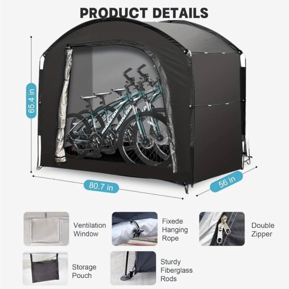 自転車用テント サイクルハウス 2台用 自転車置き場 自転車ガレージ サイクル