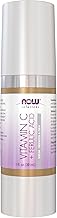NOW Foods Solutions, Vitamin C Serum Plus Ferulic Acid, Skin Brightening and Tightening, Highly Concentrated, 1-Ounce