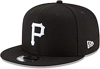 Vista 1 de New Era Snapback para hombre Piratas de Pittsburgh (negro y blanco)